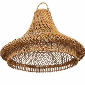 Lámpara Colgante Artesanal de Ratán Natural