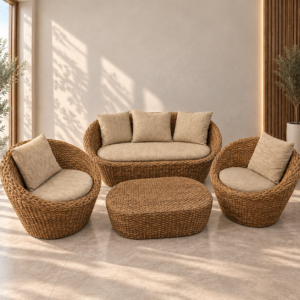 Conjunto Salón de Fibra Natural